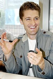 South Pacific CD Signing - Matthew Morrison (big smile)