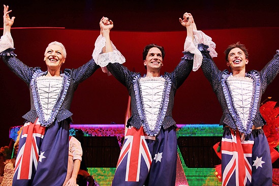 Priscilla opens – Tony Sheldon – Will Swenson – Nick Adams
