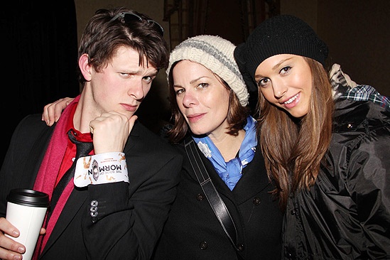 Mormon opens -  Marcia Gay Harden- nephew Andrew Jernigan - Natalie Peyton