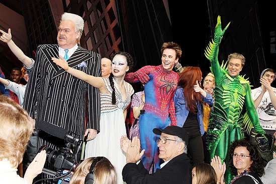 Spiderman final – Michael Mulheran – T.V. Carpio – Reeve Carney  - Jennifer Damiano Patrick Page