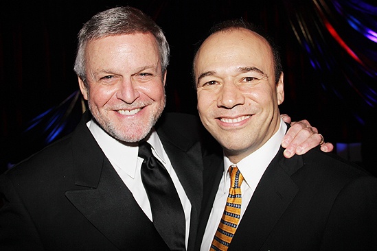 <i>Follies</i> opening night – Ron Raines – Danny Burstein 