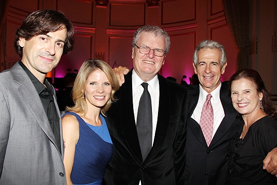Wing Gala - Greg Naughton - Kelli O'Hara, Howard Stringer-James Naughton - Pamela Naughton