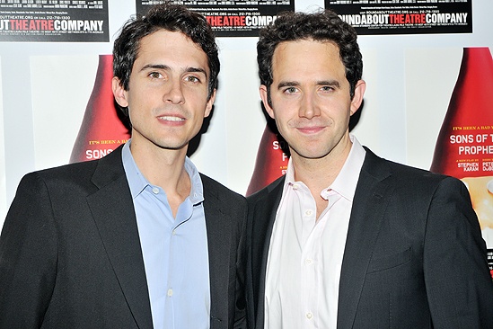 <i>Sons of the Prophet</i> Opening Night – Charles Socarides – Santino Fontana