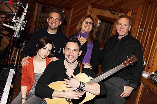 Once Cast Album Recording – Cristin Milioti – Steve Kazee – Liz Kaplan – Martin 