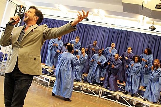 Leap of Faith Meet and Greet - Raúl Esparza and Choir