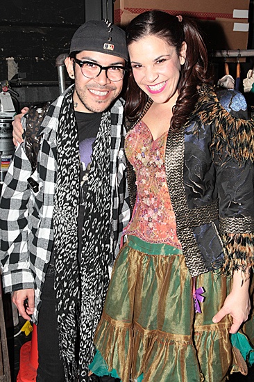 Project Runway Visits Godspell – Mondo Guerra - Lindsay Mendez