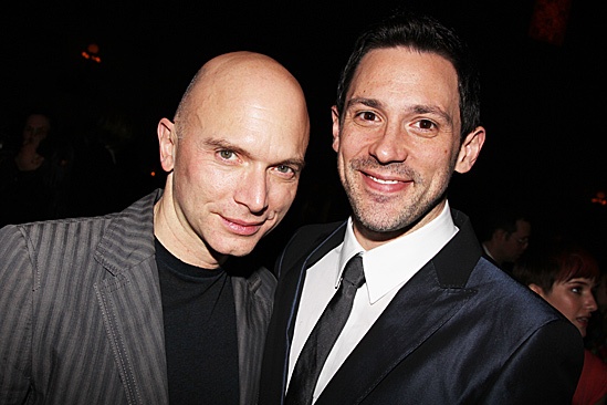 Once opening night – Michael Cerveris – Steve Kazee  