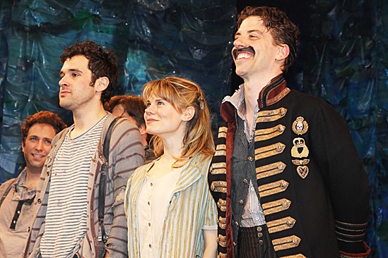 Peter and the Starcatcher Opening Night – Adam Chanler-Berat – Celia Keenan-Bolger – Christian Borle