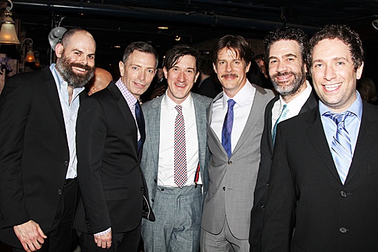 Peter and the Starcatcher Opening Night – Matt D’Amico – Arnie Burton – Carson Elrod – Rick Holmes – Kevin Del Aguila – David Rossmer
