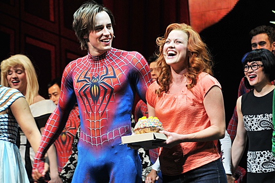 Reeve Carney 29 Birthday at Spider-man – Reeve Carney - Rebecca Faulkenberry