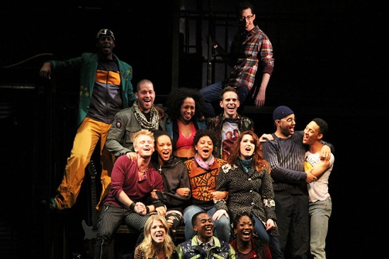Rent Welcomes Anthony Fedorov – the cast of Rent