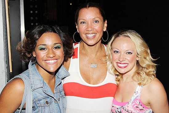 Vanessa Williams Visits Bring It On – Ariana DeBose - Vanessa Williams – Courtney Corbeille
