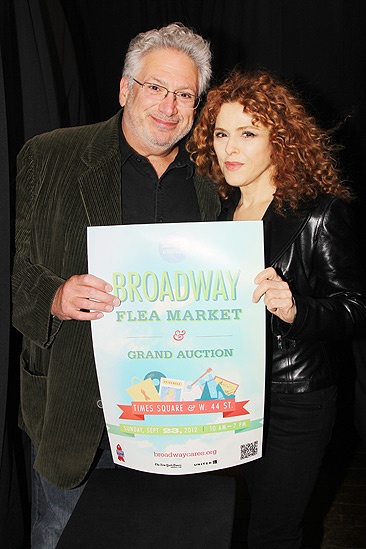 Broadway Flea Market – Harvey Fierstein- Bernadette Peters
