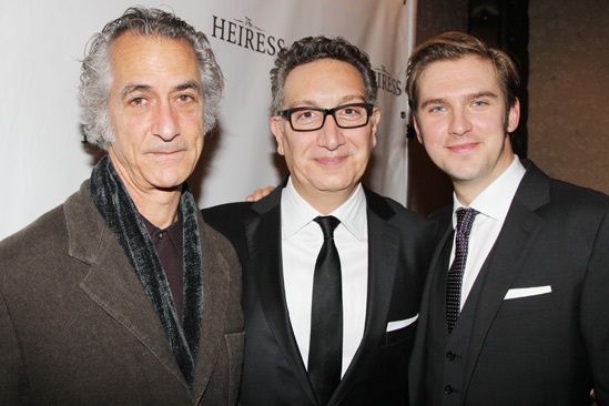 The Heiress – Opening Night – David Strathairn – Moises Kaufman – Dan Stevens