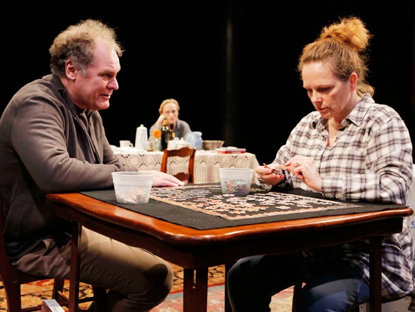 Show Photos - Sorry -  Jay O. Sanders as Richard Apple, Laila Robins as Marian Apple Platt and Maryann Plunkett as Barbara Apple
