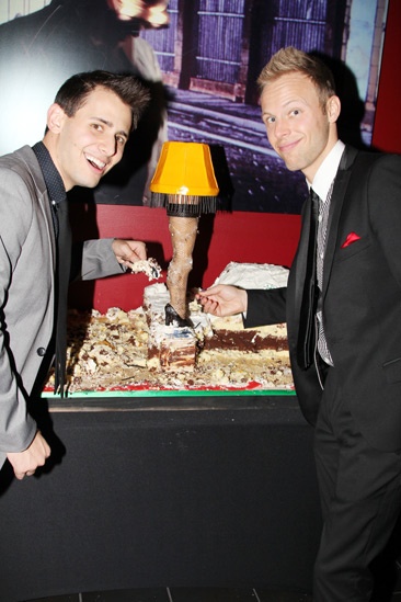 ‘A Christmas Story’ Opening Night — Benj Pasek — Justin Paul