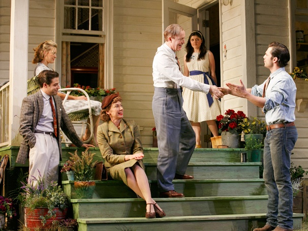 Show Photos - Picnic - Ben Rappaport, Maggie Grace, Elizabeth Marvel, Reed Birney, Madeleine Martin and Sebastian Stan