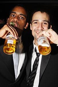 2008 Tony Awards After Parties - In the Heights - Daniel Breaker - Lin-Manuel Miranda 