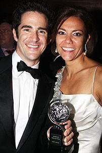2008 Tony Awards After Parties - In the Heights - Andy Blankenbuehler - wife Elly