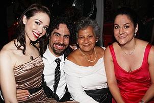 2008 Tony Awards After Parties - In the Heights - Alex Lacamoire - family