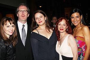 2008 Tony Awards After Parties - August: Osage County - Sally Murphy - Tracy Letts - Nicole Wiesner - Mariann Mayberry - Kimberly Guerero