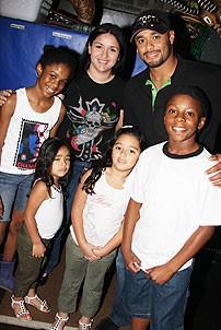 Johan Santana at Lion King - Johan Santana - NicKayla Tucker - Guy Barfield
