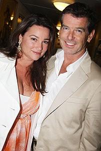 Brosnan at South Pacific - Pierce Brosnan - Keely Shaye Smith