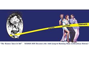 Mamma Mia Surpases Hello Dolly - poster