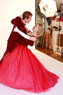 White Christmas Photo Shoot - Jeffry Denman - Meredith Patterson (dip)