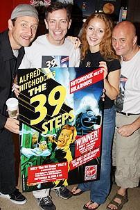 39 Steps CD Signing - Sam Robards - Arnie Burton - Jennifer Ferrin - Cliff Saunders