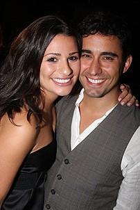 9 to 5 LA Opening - Lea Michele - John Lloyd Young