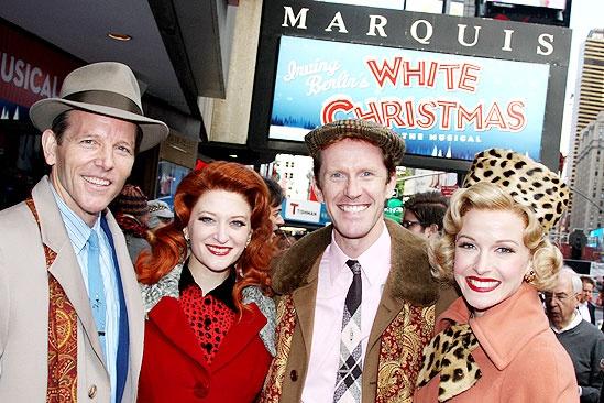 White Christmas Tree Trimming - Stephen Bogardus - Kerry O’Malley - Jeffry Denman - Meredith Patterson