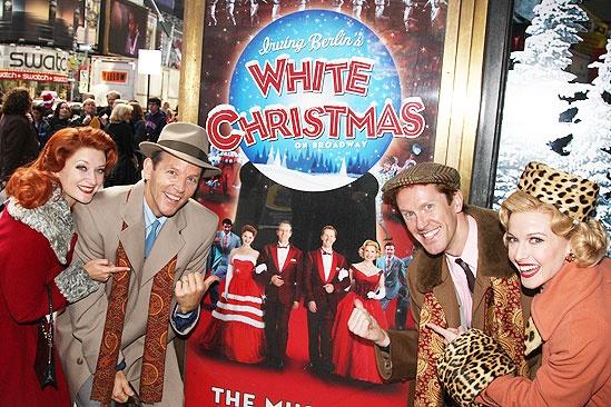 White Christman Tree Trimming - Stephen Bogardus - Kerry O’Malley - Jeffry Denman - Meredith Paterson
