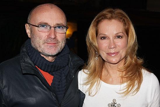 Kathie Lee Gifford and Phil Collins at the Lion King –Phil Collins – Kathie Lee Gifford