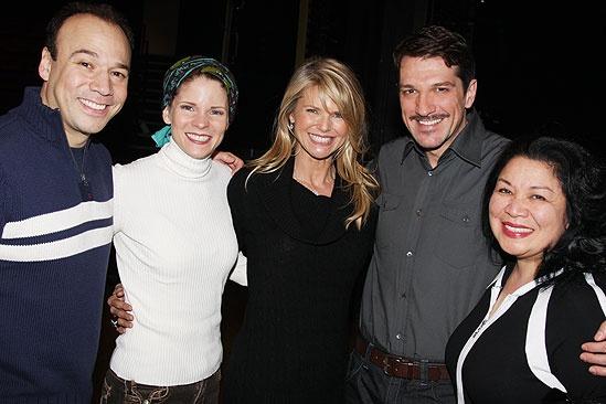 Christie Brinkley at South Pacific – Christie Brinkley – Kelli O’Hara – Danny Burstein – Paulo Szot – Loretta Ables Sayres