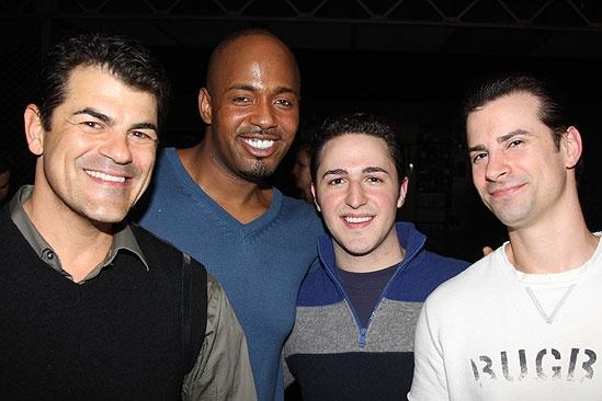 Jersey Boys 3rd Year Celebration – Peter Gregus – Kris Coleman – Dominic Nolfi – Russell Fischer