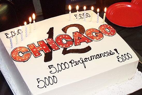 Chicago 12th Anniversary - Cake