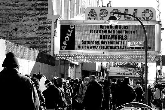 Dreamgirls Audition at the Apollo – marquee