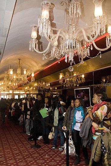 Dreamgirls Audition at the Apollo – lobby