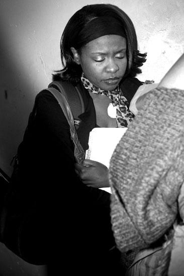 Dreamgirls Audition at the Apollo – stairwell2