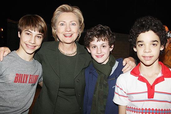 Hillary Clinton at Billy Elliot – Kiril Kulish – Hillary Clinton – Trent Kowalik – David Alvarez