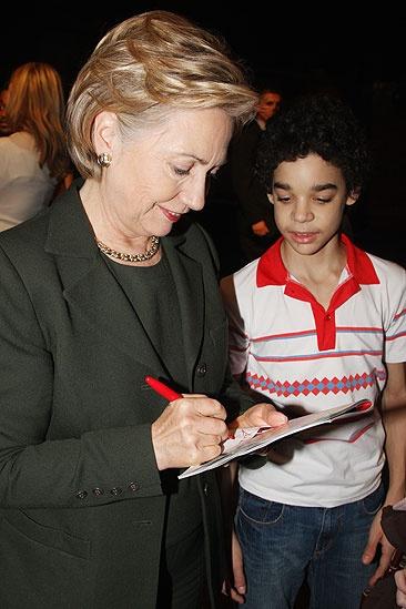 Hillary Clinton at Billy Elliot – Hillary Clinton - David Alvarez