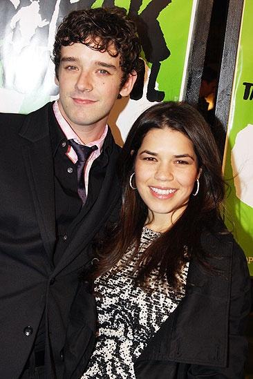 Shrek the Musical Opening Night – Michael Urie – America Ferrera