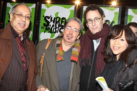 Shrek the Musical Opening Night – George C. Wolfe – Craig Lucas – Tony Kushner – Rosie Perez