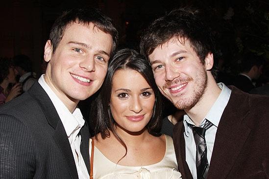 Shrek the Musical Opening Night – Jonathan Groff – Lea Michele – John Gallagher Jr.