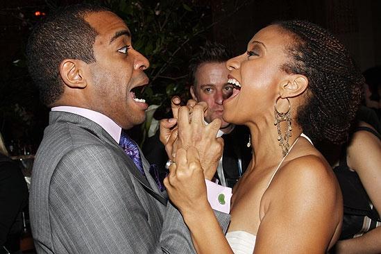 Shrek the Musical Opening Night – Daniel Breaker – Tracie Thomas