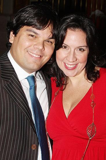 Shrek the Musical Opening Night – Robert Lopez – Wife