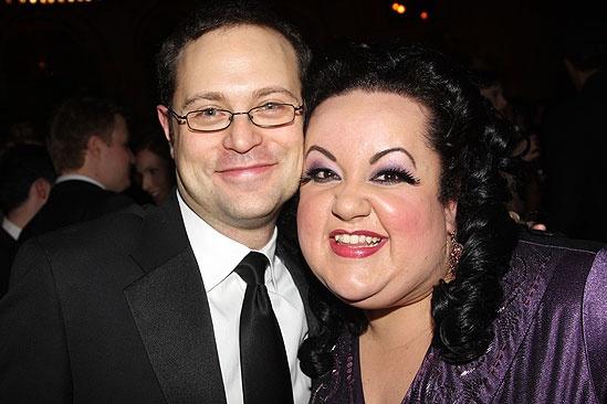 Shrek the Musical Opening Night – Aymee Garcia – Matthew Sklar