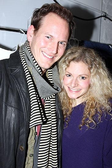 Wilson and Maguire at Rock of Ages – Patrick Wilson – Lauren Molina