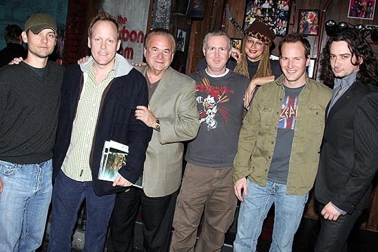 Wilson and Maguire at Rock of Ages – Tobey Maguire – Matt Weaver – Jeff Davis – Carl Levin – Michelle Mais – Patrick Wilson – Constantine Maroulis